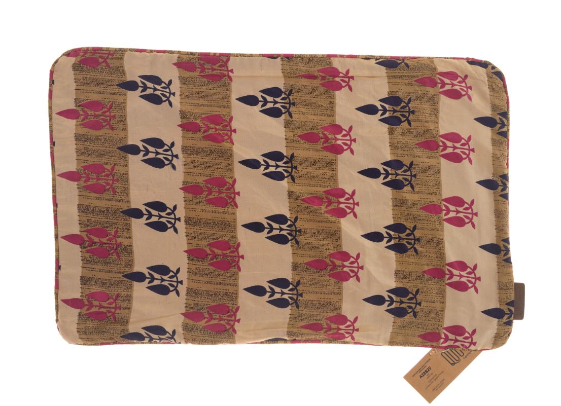 Silk cushion cover 60x40