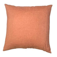 Linen cushion cover - Coral