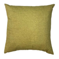 Linen cushions, 50x50 cm, color Olive, Olive green, dusty sage, khaki yellow