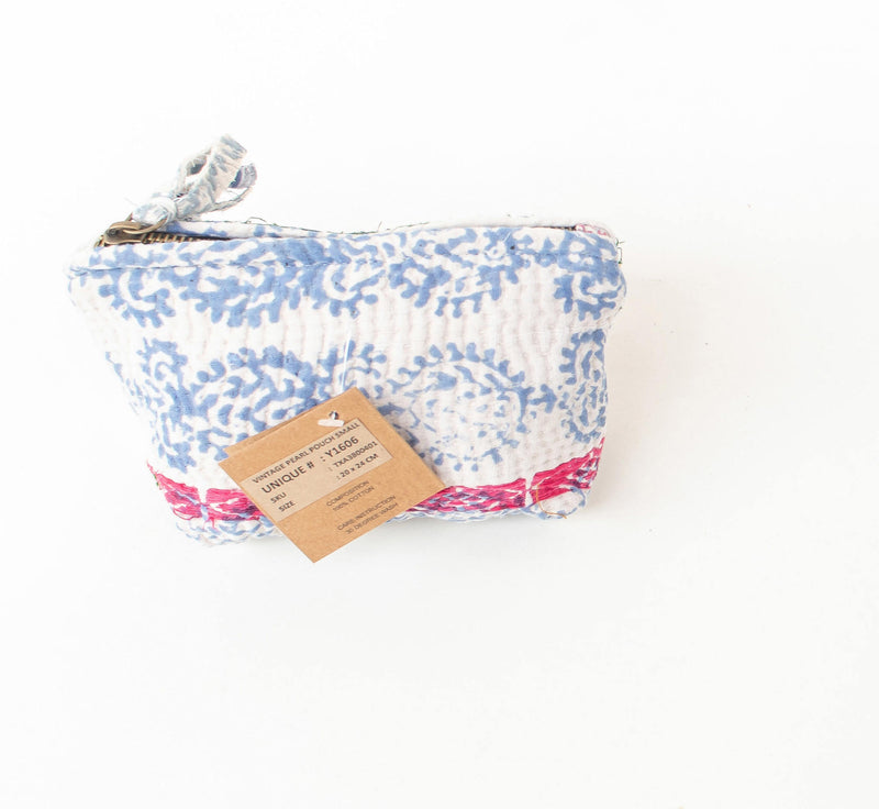 Vintage Pearl Pouch Small