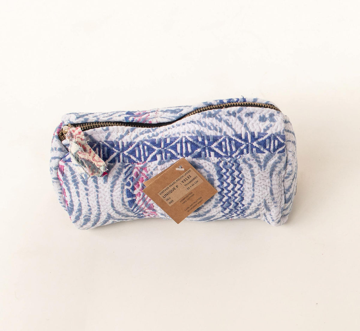 Vintage Pearl Pouch Large