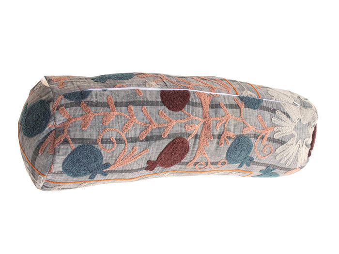 Suzani Bolster Cover Ø20x60