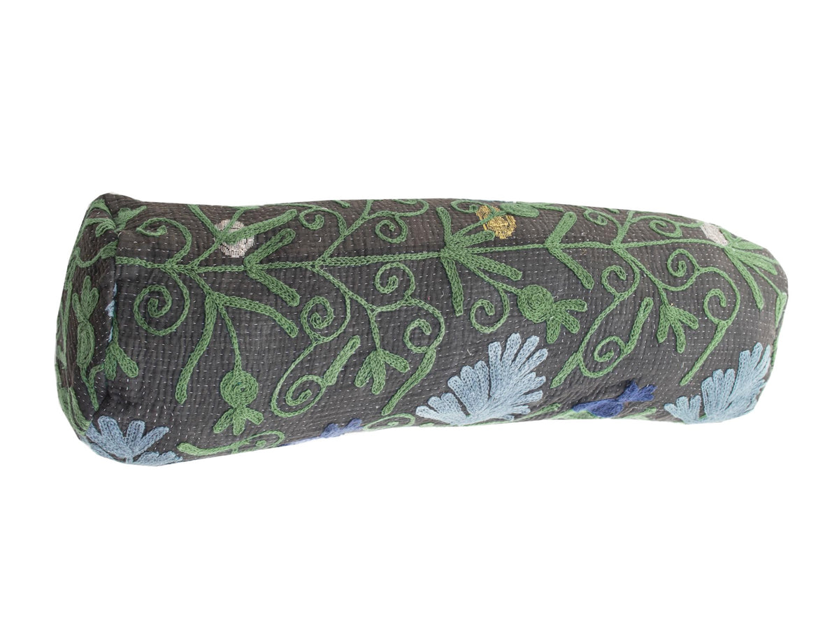 Suzani Bolster Cover Ø20x60