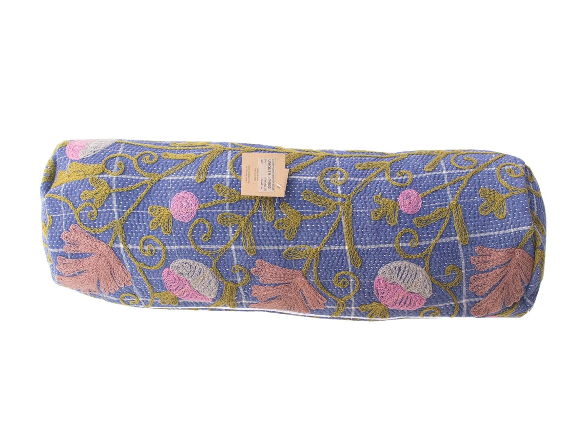 Suzani Bolster Cover Ø20x60