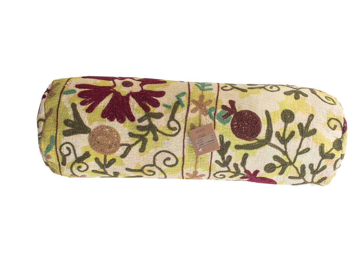 Suzani Bolster Cover Ø20x60