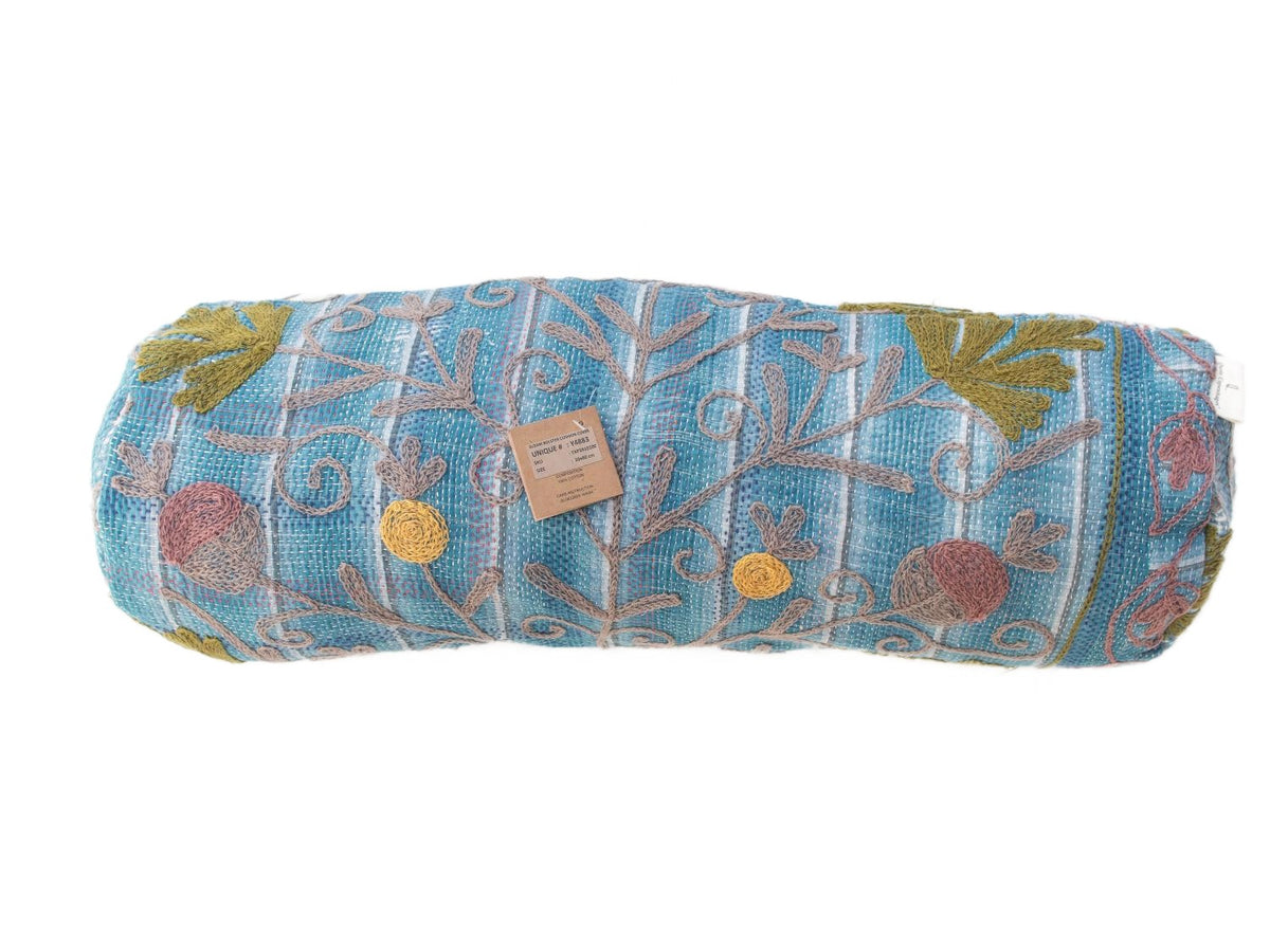 Suzani Bolster Cover Ø20x60