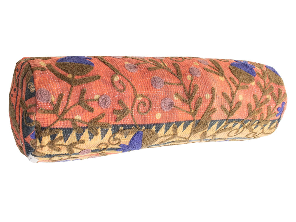 Suzani Bolster Cover Ø20x60